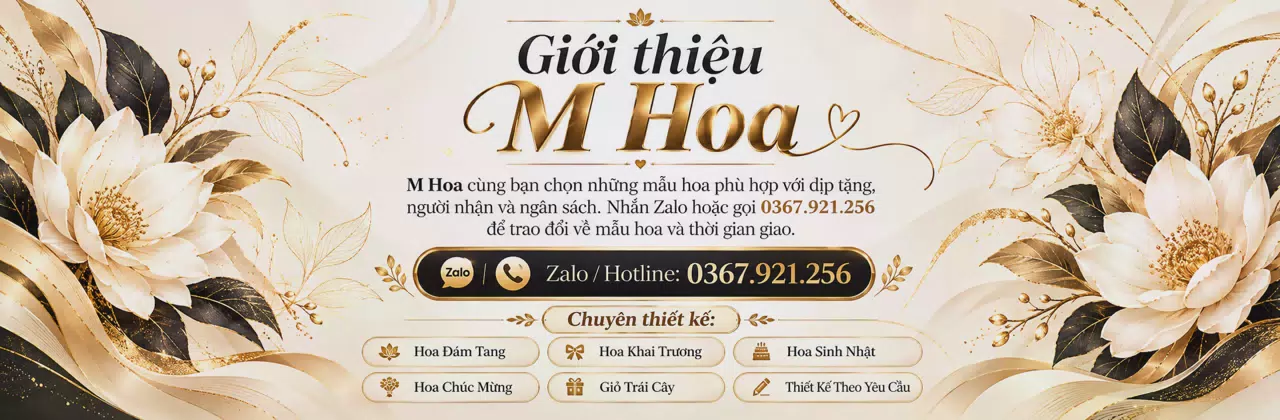 Ảnh bìa Shop hoa tươi Phường Lâm Viên Đà Lạt - Chăm chút món quà từ sắc hoa